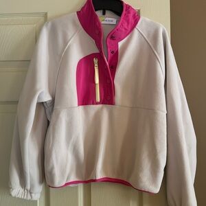 3/4 Fleece with Pockets and Cute Detailing